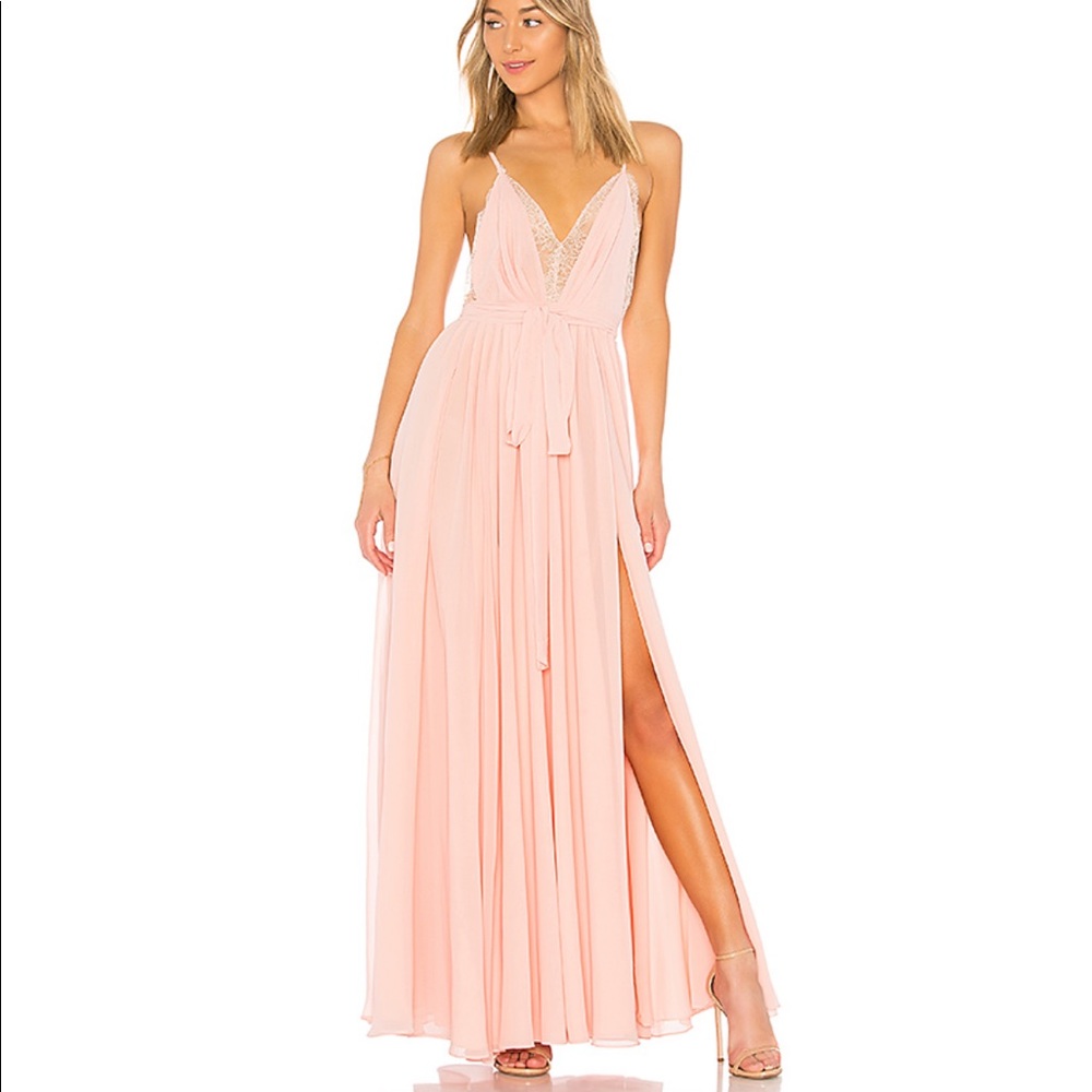 Bridesmaid dress blush!
